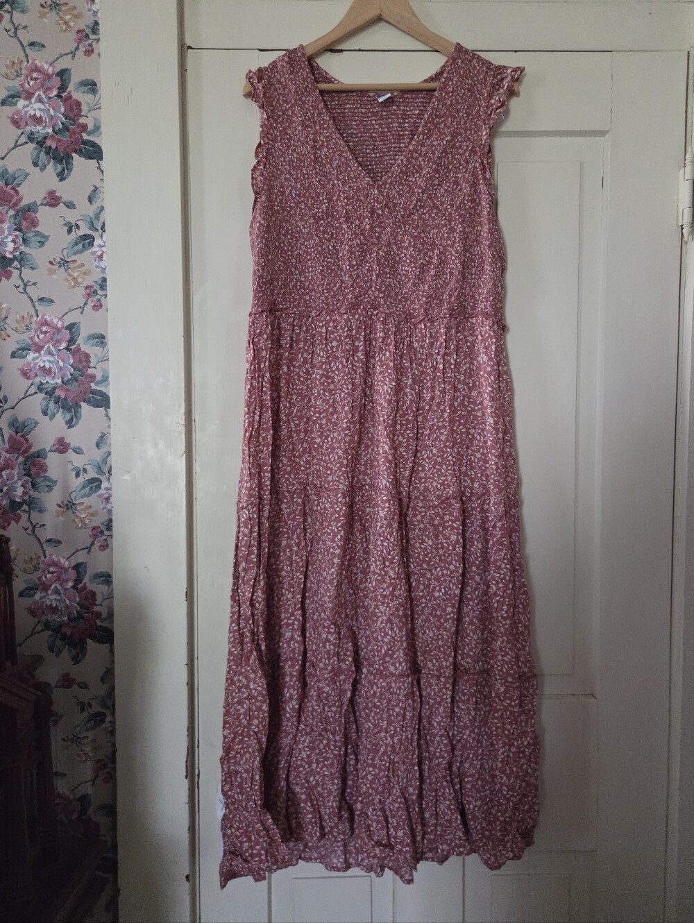 Pink Floral Dress